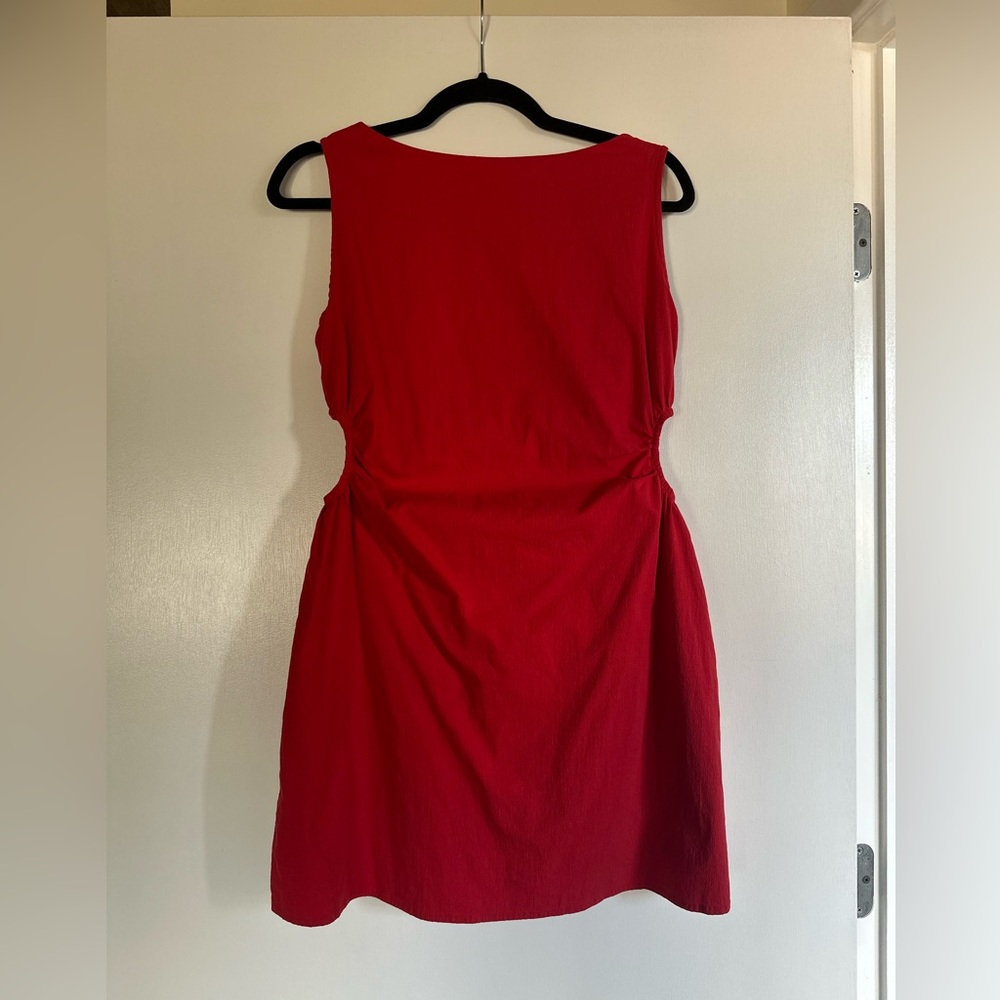 Abercrombie & Fitch Red Mini Dress